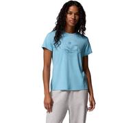 COLUMBIA Sloan Ridge Graphic Ss Tee - Femme - Bleu - taille XS- modèle 2026
