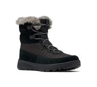 Columbia SLOPESIDE PEAK LUXE bottes de neige imperméables Femme, Noir (Black x Graphite), 37 EU