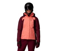 Columbia - Snowy Summit Insulated Jacket - Veste ski femme Alpenglow / Rich Wine Cross Dye - XS