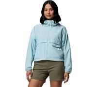 Veste à capuche Columbia Spire Valley Cropped Windbreaker bleu ciel femme - L