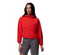 Columbia - Spire Valley Cropped Windbreaker Jacket - Veste coupe-vent femme Poppy Red - M