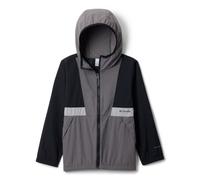 Columbia - Spire Valley Windbreaker Jacket - Veste coupe-vent enfant Black / City Grey / Columbia Grey - XS (6 - 7 ans)