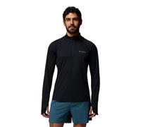 Columbia Stealth Spring™ Half Zip Long Sleeve T-shirt Noir XL Homme