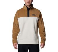 Columbia - Polaire bicolore - Steens Mountain Half Snap II Dark Stone Delta Black pour Homme - Taille XL - Marron Marron XL