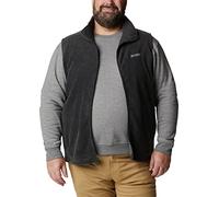 Columbia Steens Mountain Vest Gilet en Polaire, Gris Foncé, 5XL Grande Taille Homme