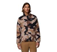 Columbia Steens Mountain Veste polaire imprimée pour homme - Fermeture éclair intégrale - Tobacco Mod Camo - Taille XL