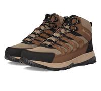 Columbia Strata Trail Mid Chaussures de randonnée imperméables pour homme, Marron foncé/kaki II, 11 Wide