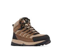 Columbia Strata Trail Mid Chaussures de randonnée imperméables pour homme, Marron foncé/kaki II, 7 Wide