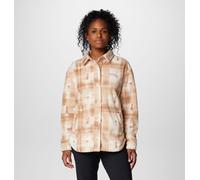 Columbia - Surchemise Molletonnée Benton Springs™ - Camel Brown Omblur - Taille L - Femme