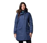 Columbia Suttle Mountain - Long blouson isolant pour femme, bleu marine, taille XS