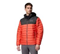 COLUMBIA Powder Lite Ii Hooded Jacket - Homme - Orange / Noir - taille L- modèle 2026