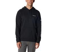 Columbia Sportswear Sweat à capuche Trek – Noir, logo CSC – L Homme