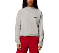 Columbia - Sweat court en coton - High Cascades Crop French Terry LS Dark Stone pour Femme en Coton - Taille XS - Beige Beige XS