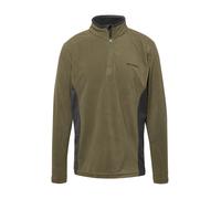COLUMBIA Sweat de sport 'Klamath Range II' gris foncé / vert foncé, Taille M