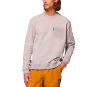 Columbia - Sweat en coton - High Cascades French Terry LS Dark Stone pour Homme en Coton - Taille S - Beige Beige S