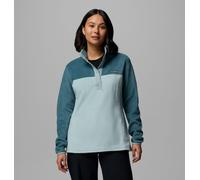 Columbia - Sweat polaire pressionné Benton Springs™ - Bleu - Taille L - Femme