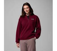 Columbia - Sweat-shirt Demi-zip Meridian Creek™ - Rouge - Taille L - Femme