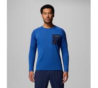 Columbia - Sweat-shirt Technique Tricoté Manches Longues Columbia Tech™ - Bleu - Taille L - Homme