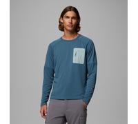 Columbia - Sweat-shirt Technique Tricoté Manches Longues Columbia Tech™ - Bleu - Taille M - Homme