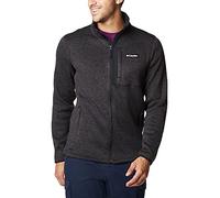 Columbia Sweater Weather Full Zip Veste, Noir/Erika, 4XL Mixte
