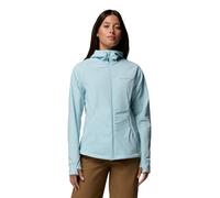 Columbia Sweet AS 3 Veste Softshell à capuche pour femme, bleu marine, taille XL