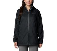 Columbia Veste Longue doublée Switchback Shell, Noir, Medium Femme