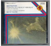 Ludwig van Beethoven , Columbia Symphony Orchestra , Bruno Walter - beethoven symphony no.3 eroica / heroique bruno walter columbia symphony orchestra (1987 cd)