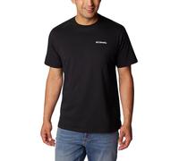 T-shirt Columbia North Cascades manche courte noir blanc - M