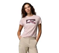 Columbia Ruby Springs T-Shirt ajusté à Manches Courtes pour Femme - Rose minéral au Clair de Lune - Taille M