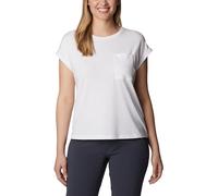 Columbia T-Shirt à Manches Courtes Trek™ Blanc pour Femme