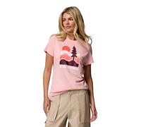 Columbia T-shirt ajusté Ruby Springs Graphic Fitted SS, un t-shirt confortable qui bouge avec vous, un design anti-transpiration, élégant et prêt pour l'aventure - Femmes