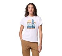 Columbia T-shirt ajusté Ruby Springs Graphic Fitted SS, un t-shirt confortable qui bouge avec vous, un design anti-transpiration, élégant et prêt pour l'aventure - Femmes