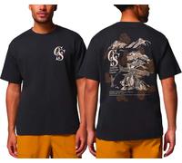 Columbia - T-shirt avec sérigraphie - CSC Heritage Graphic Tee Black Heritage Mini pour Homme en Coton - Taille S - Noir Noir S