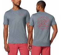 Columbia Parsons Point™ Back Graphic Short Sleeve T-shirt Gris M Homme