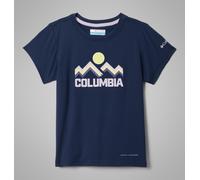 Columbia - T-shirt Fonctionnel avec Graphisme Tech Trail™ - Bleu - Taille S (8 ans) - Fille