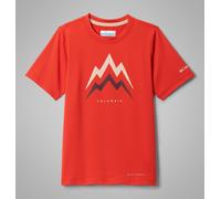 Columbia - T-shirt Fonctionnel avec Graphisme Tech Trail™ - Orange - Taille XS (6-7 ans) - Garçon