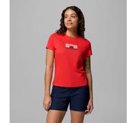 Columbia - T-shirt Graphique Ajusté Ruby Springs™ - Rouge - Taille XS - Femme