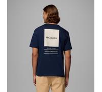 Columbia - T-shirt Graphique Barton Springs™ - Bleu - Taille M - Homme