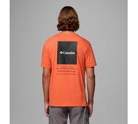 Columbia - T-shirt Graphique Barton Springs™ - Orange - Taille XL - Homme