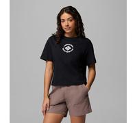Columbia - T-shirt Graphique Court Décontracté Rolling Bend™ - Noir - Taille XL - Femme