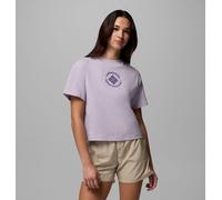 Columbia - T-shirt Graphique Court Décontracté Rolling Bend™ - Violet - Taille XS - Femme