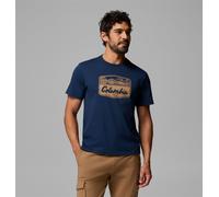 Columbia Csc™ Seasonal Graphic Short Sleeve T-shirt Bleu XL Homme
