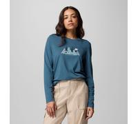 Columbia - T-shirt Graphique Manches Longues Ruby Springs™ - Bleu - Taille S - Femme