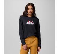 Columbia - T-shirt Graphique Manches Longues Ruby Springs™ - Noir - Taille L - Femme