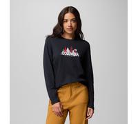 Columbia - T-shirt Graphique Manches Longues Ruby Springs™ - Noir - Taille S - Femme