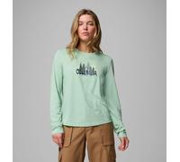 Columbia - T-shirt Graphique Manches Longues Ruby Springs™ - Vert - Taille L - Femme