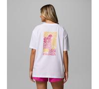 Columbia - Rolling Bend Graphic Oversized Tee - T-shirt femme White / Floral Groove - M