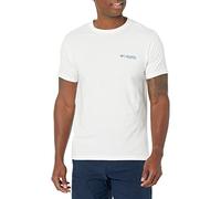 Columbia T- Shirt Graphique PFG, Blanc/Triangle, XL Homme
