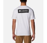 Columbia Sportswear T-shirt à manches courtes North Cascades pour hommes blanc/noir S