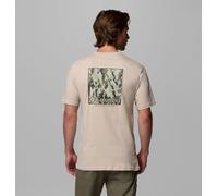 T-shirt Columbia North Cascades manches courtes beige vert - M